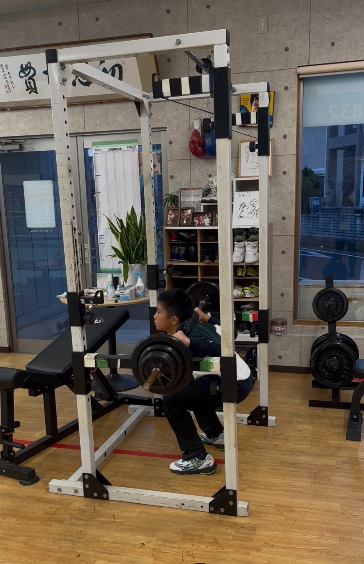 小学生　スクワット